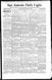Newspaper: San Antonio Daily Light. (San Antonio, Tex.), Vol. 16, No. 58, Ed. 1 …
