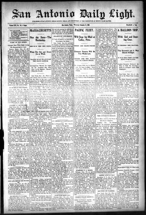 San Antonio Daily Light. (San Antonio, Tex.), Vol. 17, No. 321, Ed. 1 Wednesday, December 21, 1898
