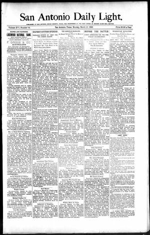 San Antonio Daily Light. (San Antonio, Tex.), Vol. 16, No. 64, Ed. 1 Monday, March 23, 1896