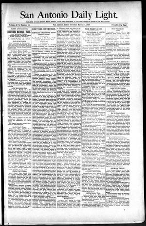 San Antonio Daily Light. (San Antonio, Tex.), Vol. 16, No. 65, Ed. 1 Tuesday, March 24, 1896