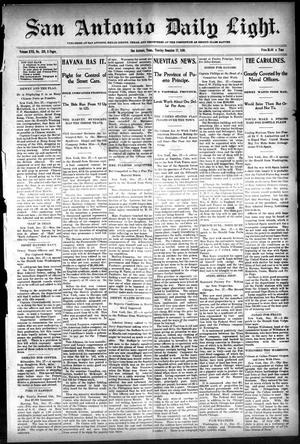 San Antonio Daily Light. (San Antonio, Tex.), Vol. 17, No. 326, Ed. 1 Tuesday, December 27, 1898