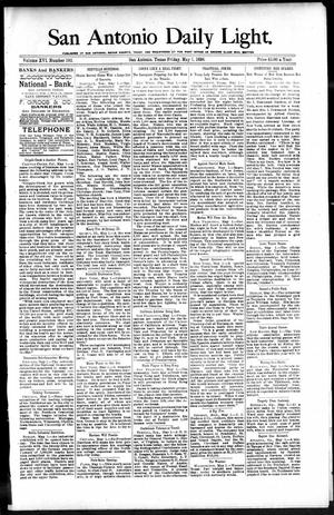 San Antonio Daily Light. (San Antonio, Tex.), Vol. 16, No. 103, Ed. 1 Friday, May 1, 1896