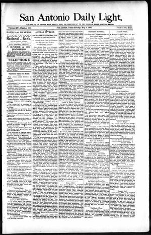 San Antonio Daily Light. (San Antonio, Tex.), Vol. 16, No. 106, Ed. 1 Monday, May 4, 1896