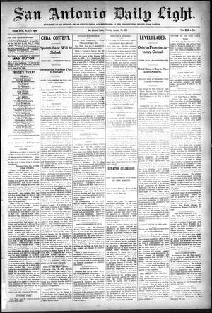 San Antonio Daily Light. (San Antonio, Tex.), Vol. 18, No. 5, Ed. 1 Tuesday, January 24, 1899
