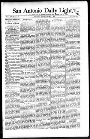 San Antonio Daily Light. (San Antonio, Tex.), Vol. 16, No. 107, Ed. 1 Tuesday, May 5, 1896