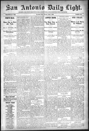 San Antonio Daily Light. (San Antonio, Tex.), Vol. 18, No. 6, Ed. 1 Wednesday, January 25, 1899