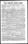 Newspaper: San Antonio Daily Light. (San Antonio, Tex.), Vol. 16, No. 108, Ed. 1…