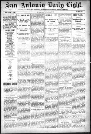 San Antonio Daily Light. (San Antonio, Tex.), Vol. 18, No. 7, Ed. 1 Thursday, January 26, 1899