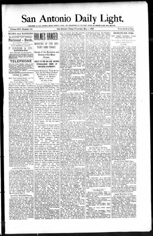 San Antonio Daily Light. (San Antonio, Tex.), Vol. 16, No. 109, Ed. 1 Thursday, May 7, 1896