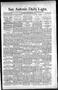 Newspaper: San Antonio Daily Light. (San Antonio, Tex.), Vol. 16, No. 116, Ed. 1…