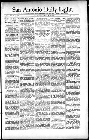 San Antonio Daily Light. (San Antonio, Tex.), Vol. 16, No. 117, Ed. 1 Friday, May 15, 1896