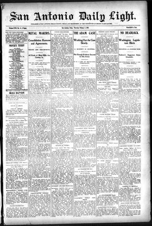 San Antonio Daily Light. (San Antonio, Tex.), Vol. 18, No. 14, Ed. 1 Thursday, February 2, 1899