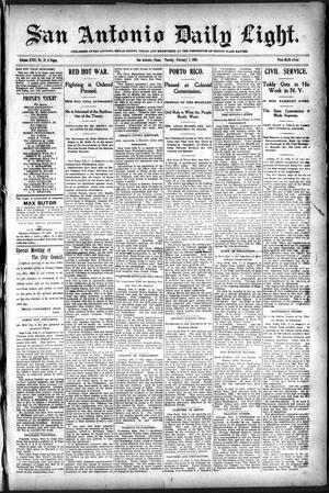 San Antonio Daily Light. (San Antonio, Tex.), Vol. 18, No. 19, Ed. 1 Tuesday, February 7, 1899