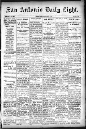 San Antonio Daily Light. (San Antonio, Tex.), Vol. 18, No. 20, Ed. 1 Wednesday, February 8, 1899
