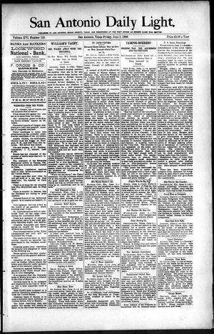 San Antonio Daily Light. (San Antonio, Tex.), Vol. 16, No. 138, Ed. 1 Friday, June 5, 1896