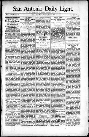 San Antonio Daily Light. (San Antonio, Tex.), Vol. 16, No. 144, Ed. 1 Thursday, June 11, 1896