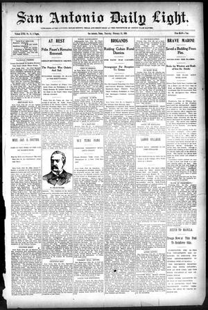 San Antonio Daily Light. (San Antonio, Tex.), Vol. 18, No. 35, Ed. 1 Thursday, February 23, 1899