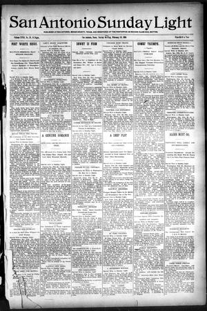 San Antonio Sunday Light (San Antonio, Tex.), Vol. 18, No. 38, Ed. 1 Sunday, February 26, 1899