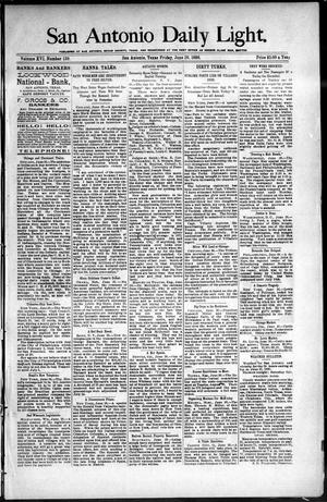 San Antonio Daily Light. (San Antonio, Tex.), Vol. 16, No. 159, Ed. 1 Friday, June 26, 1896