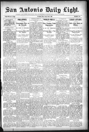 San Antonio Daily Light. (San Antonio, Tex.), Vol. 18, No. 47, Ed. 1 Tuesday, March 7, 1899