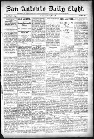 San Antonio Daily Light. (San Antonio, Tex.), Vol. 18, No. 49, Ed. 1 Thursday, March 9, 1899