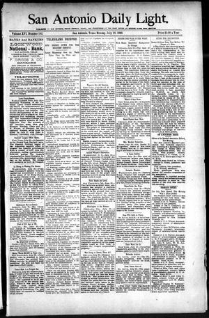 San Antonio Daily Light. (San Antonio, Tex.), Vol. 16, No. 182, Ed. 1 Monday, July 20, 1896