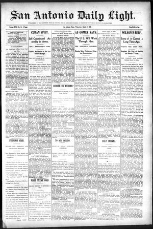 San Antonio Daily Light. (San Antonio, Tex.), Vol. 18, No. 55, Ed. 1 Wednesday, March 15, 1899