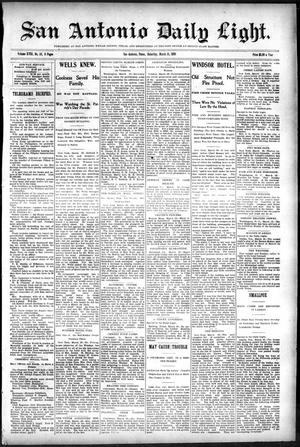 San Antonio Daily Light. (San Antonio, Tex.), Vol. 18, No. 58, Ed. 1 Saturday, March 18, 1899