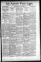 Newspaper: San Antonio Daily Light. (San Antonio, Tex.), Vol. 16, No. 185, Ed. 1…