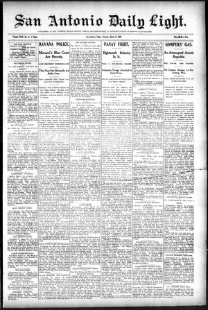 San Antonio Daily Light. (San Antonio, Tex.), Vol. 18, No. 61, Ed. 1 Tuesday, March 21, 1899