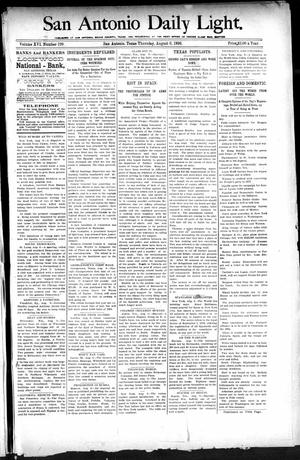 San Antonio Daily Light. (San Antonio, Tex.), Vol. 16, No. 199, Ed. 1 Thursday, August 6, 1896