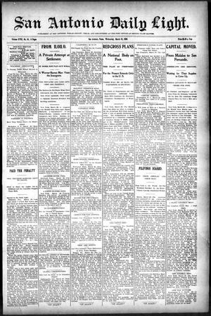 San Antonio Daily Light. (San Antonio, Tex.), Vol. 18, No. 69, Ed. 1 Wednesday, March 29, 1899
