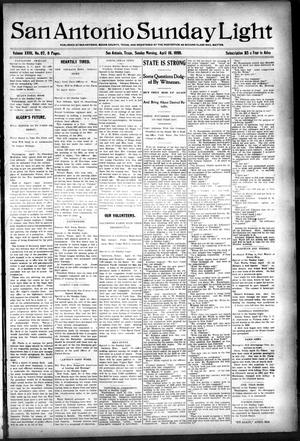 San Antonio Sunday Light (San Antonio, Tex.), Vol. 18, No. 87, Ed. 1 Sunday, April 16, 1899