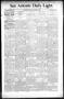 Newspaper: San Antonio Daily Light. (San Antonio, Tex.), Vol. 16, No. 241, Ed. 1…
