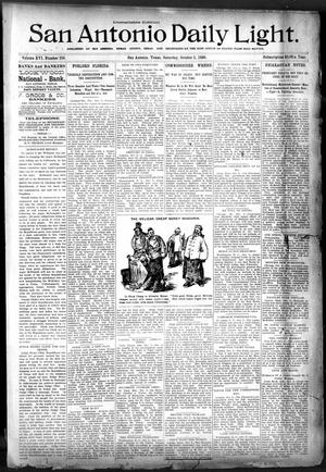 San Antonio Daily Light. (San Antonio, Tex.), Vol. 16, No. 256, Ed. 1 Saturday, October 3, 1896