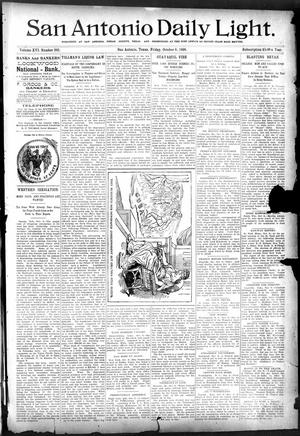 San Antonio Daily Light. (San Antonio, Tex.), Vol. 16, No. 262, Ed. 1 Friday, October 9, 1896