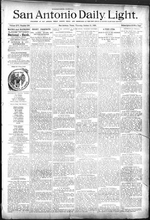 San Antonio Daily Light. (San Antonio, Tex.), Vol. 16, No. 268, Ed. 1 Thursday, October 15, 1896