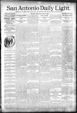 San Antonio Daily Light. (San Antonio, Tex.), Vol. 16, No. 269, Ed. 1 Friday, October 16, 1896