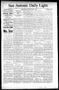 Newspaper: San Antonio Daily Light. (San Antonio, Tex.), Vol. 16, No. 297, Ed. 1…