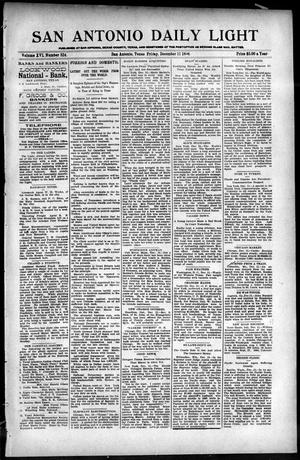 San Antonio Daily Light (San Antonio, Tex.), Vol. 16, No. 324, Ed. 1 Friday, December 11, 1896