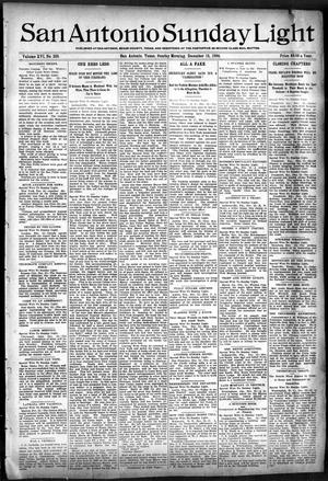 San Antonio Daily Light (San Antonio, Tex.), Vol. 16, No. 326, Ed. 1 Sunday, December 13, 1896