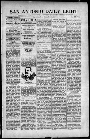 San Antonio Daily Light (San Antonio, Tex.), Vol. 16, No. 327, Ed. 1 Monday, December 14, 1896