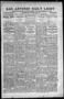 Newspaper: San Antonio Daily Light (San Antonio, Tex.), Vol. 16, No. 330, Ed. 1 …