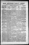 Newspaper: San Antonio Daily Light (San Antonio, Tex.), Vol. 16, No. 336, Ed. 1 …