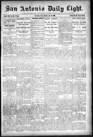 San Antonio Daily Light. (San Antonio, Tex.), Vol. 18, No. 156, Ed. 1 Saturday, June 24, 1899