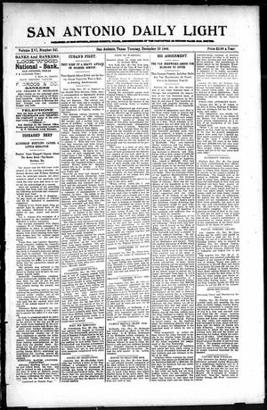 San Antonio Daily Light (San Antonio, Tex.), Vol. 16, No. 341, Ed. 1 Tuesday, December 29, 1896