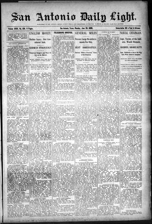 San Antonio Daily Light. (San Antonio, Tex.), Vol. 18, No. 158, Ed. 1 Monday, June 26, 1899