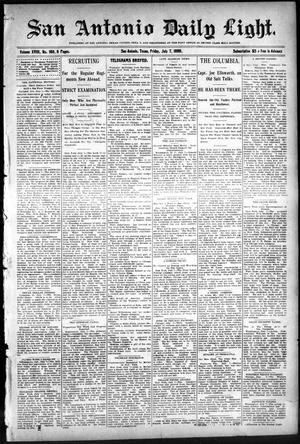 San Antonio Daily Light. (San Antonio, Tex.), Vol. 18, No. 168, Ed. 1 Friday, July 7, 1899