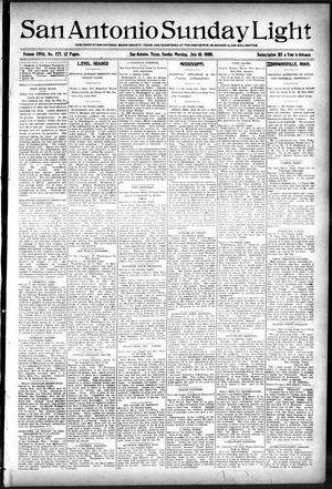 San Antonio Sunday Light (San Antonio, Tex.), Vol. 18, No. 177, Ed. 1 Sunday, July 16, 1899