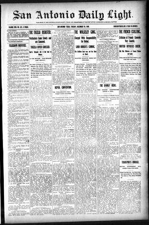 San Antonio Daily Light. (San Antonio, Tex.), Vol. 18, No. 321, Ed. 1 Tuesday, December 19, 1899